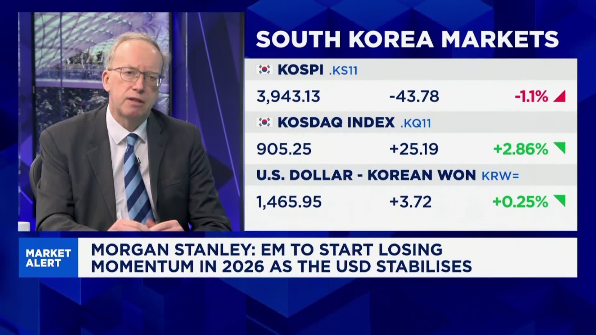 Memory chip prices, earnings growth to support South Korea market: Morgan Stanley