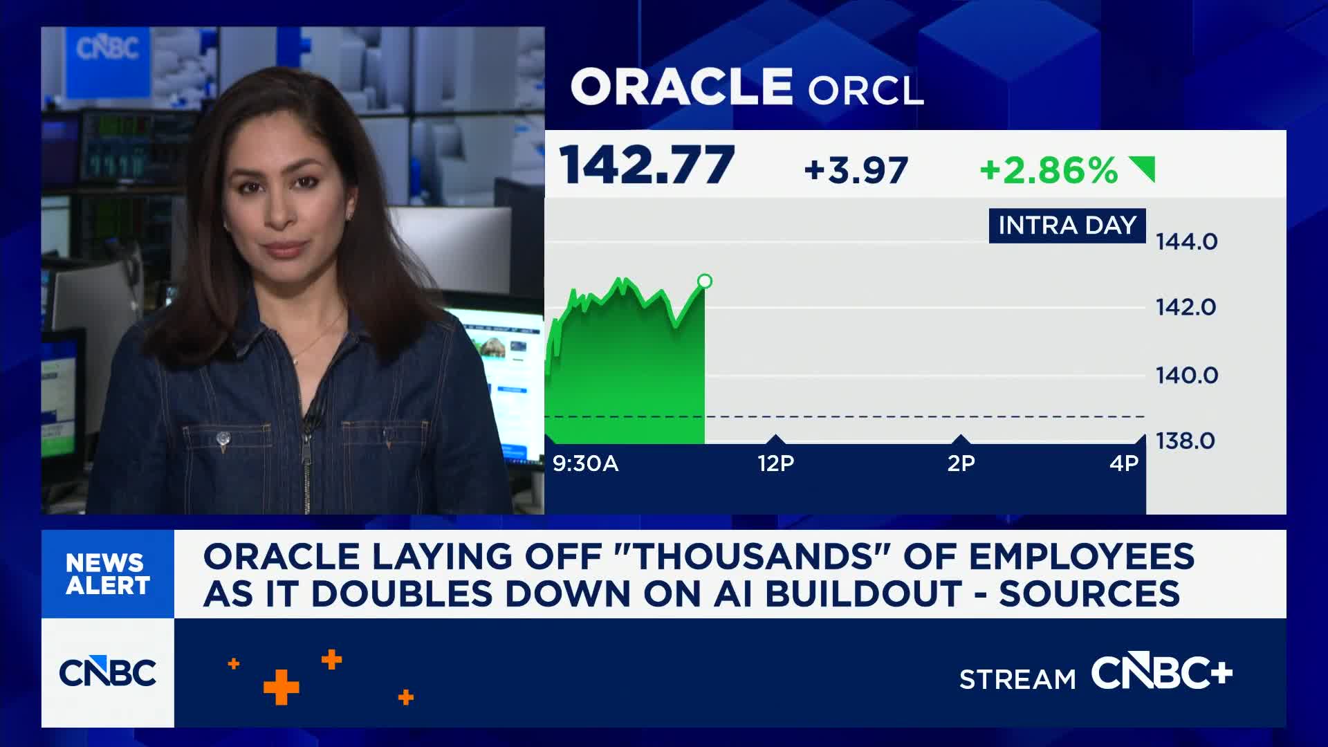 Oracle cutting thousands in latest layoff round as company continues to ramp AI spending