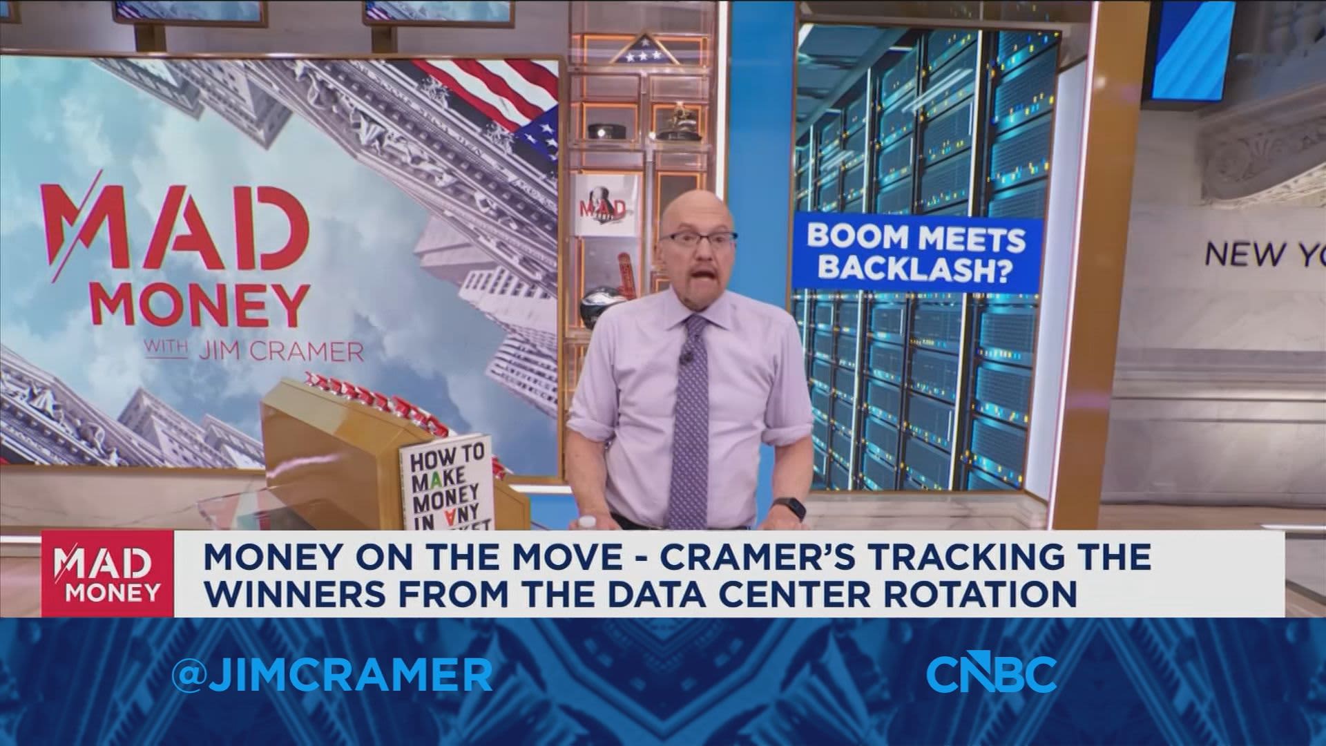Jim Cramer tracks the winners from the data center rotation