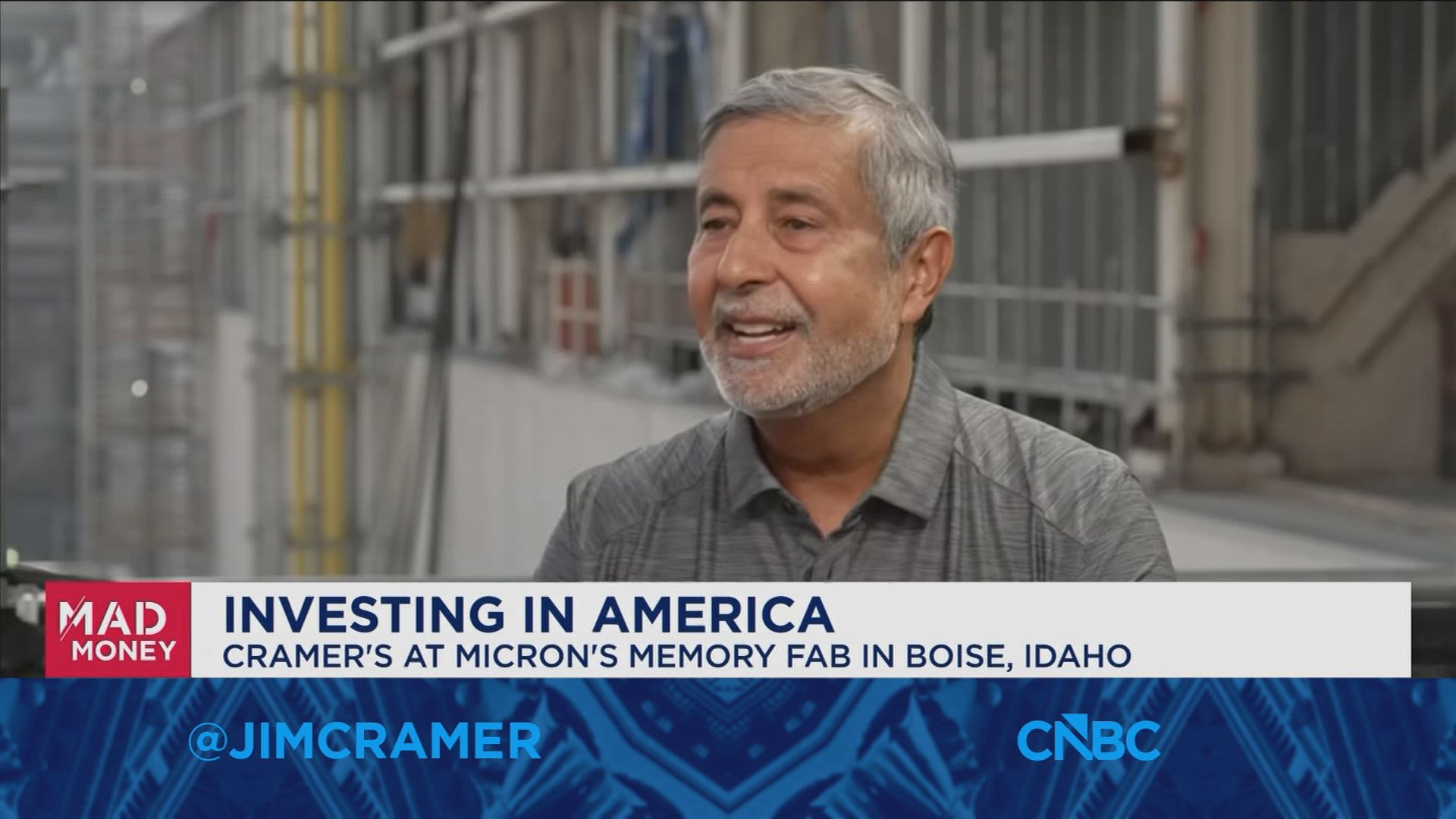 Watch Jim Cramer's full interview with Micron CEO Sanjay Mehrotra