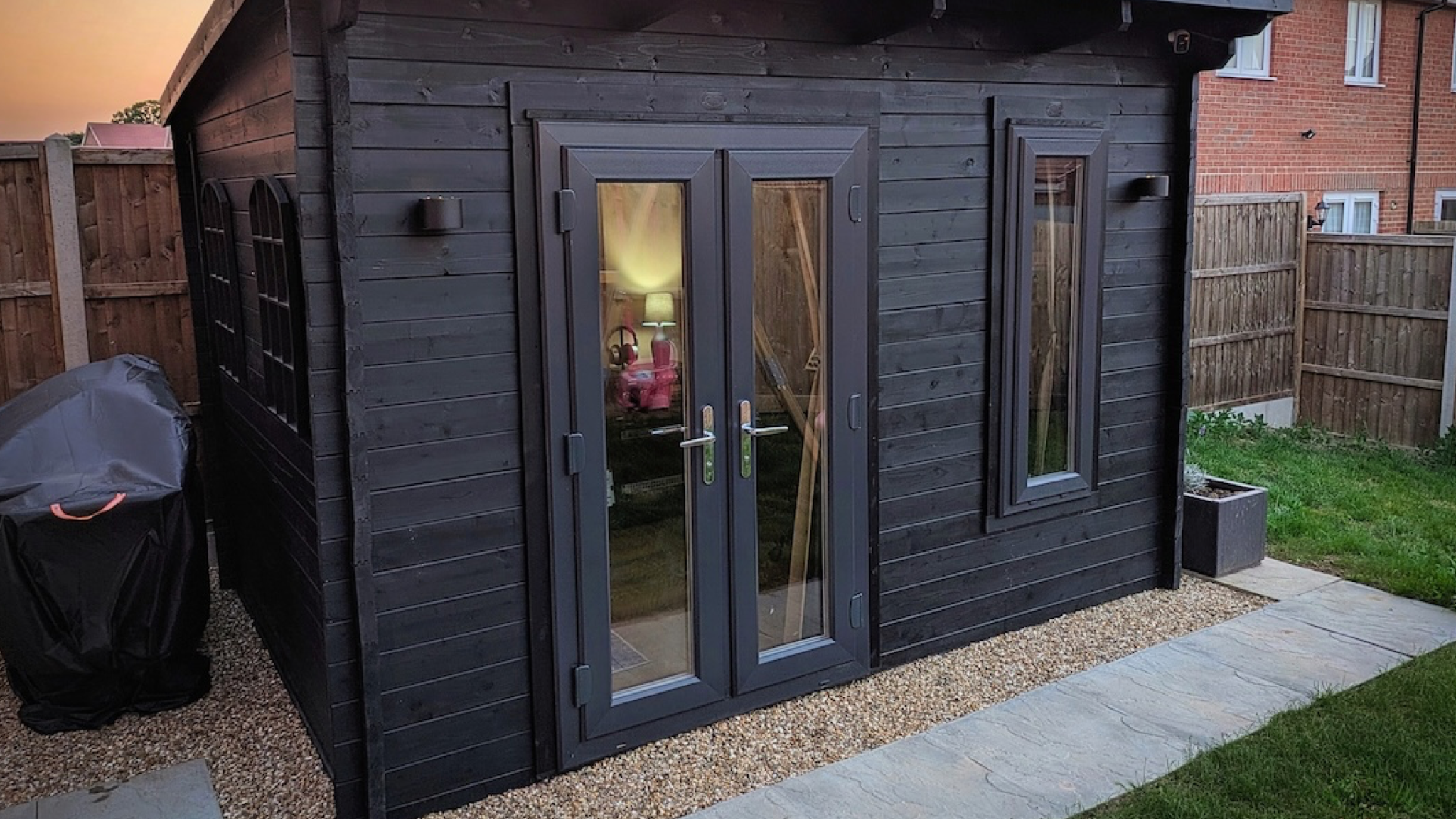 What does a backyard Dolby Atmos home music studio look like when you’re a sound engineer for major artists? The shed of my dreams, that’s what
