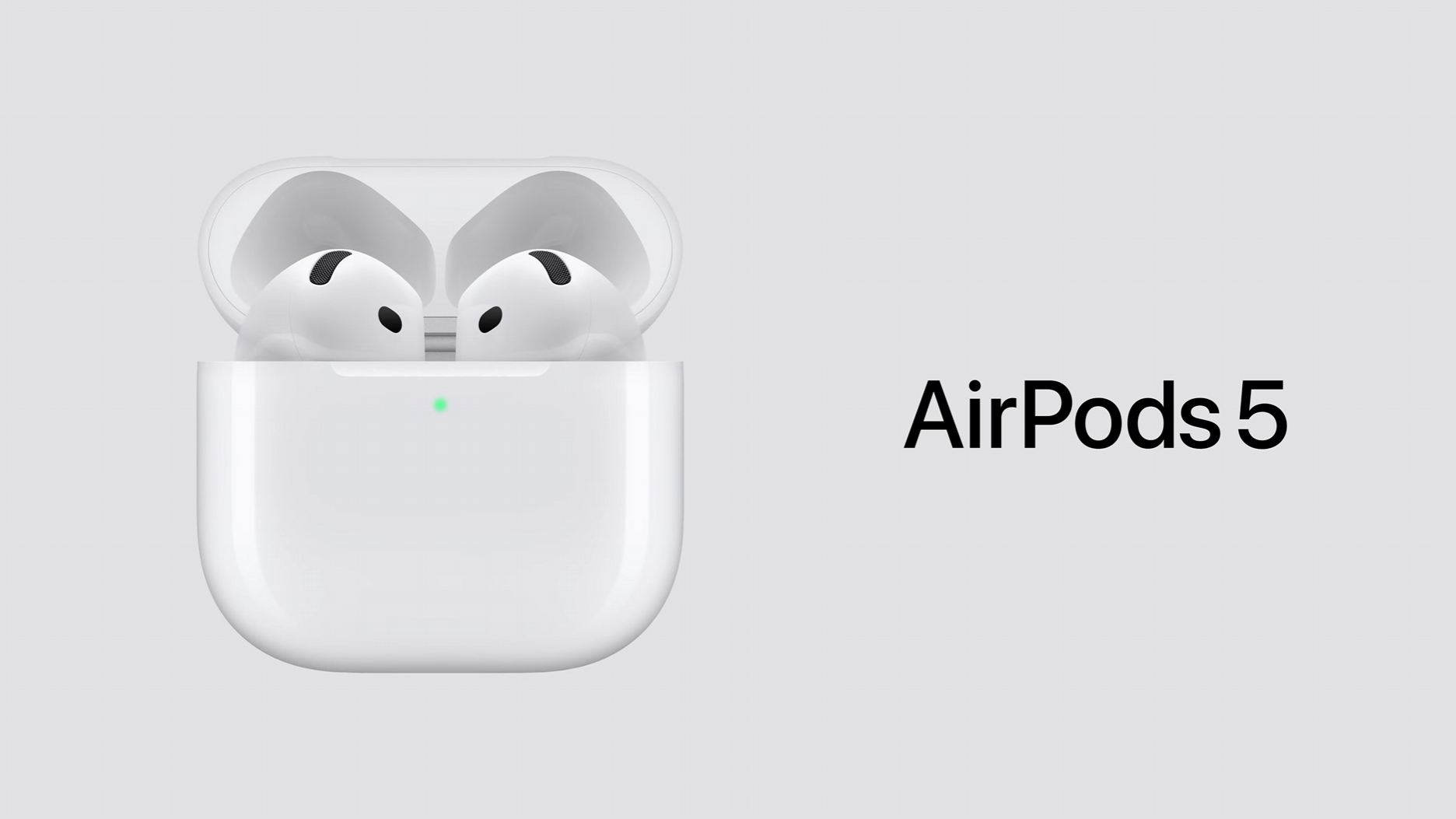 Screenshot from Apple's September 2026 event