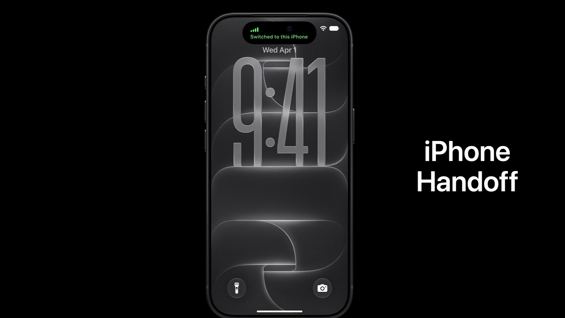 Screenshot from Apple's September 2026 event