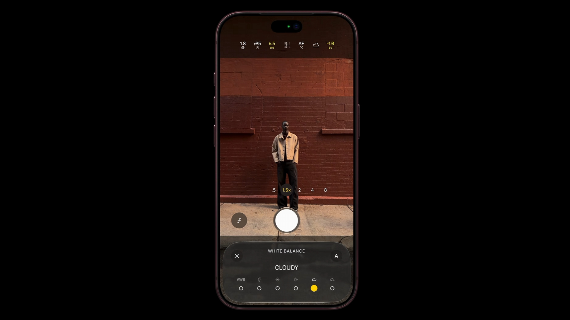 Screenshot from Apple's September 2026 event