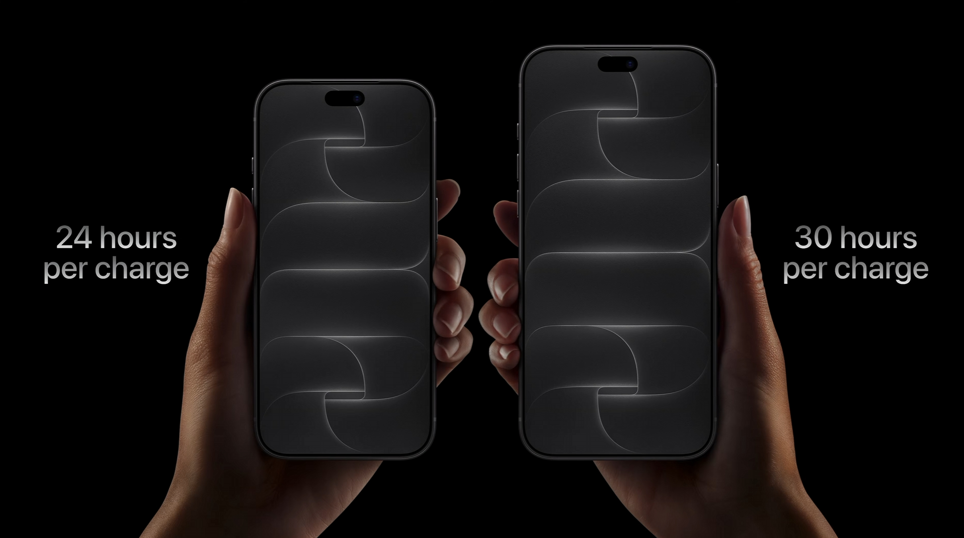 Screenshot from Apple's September 2026 event