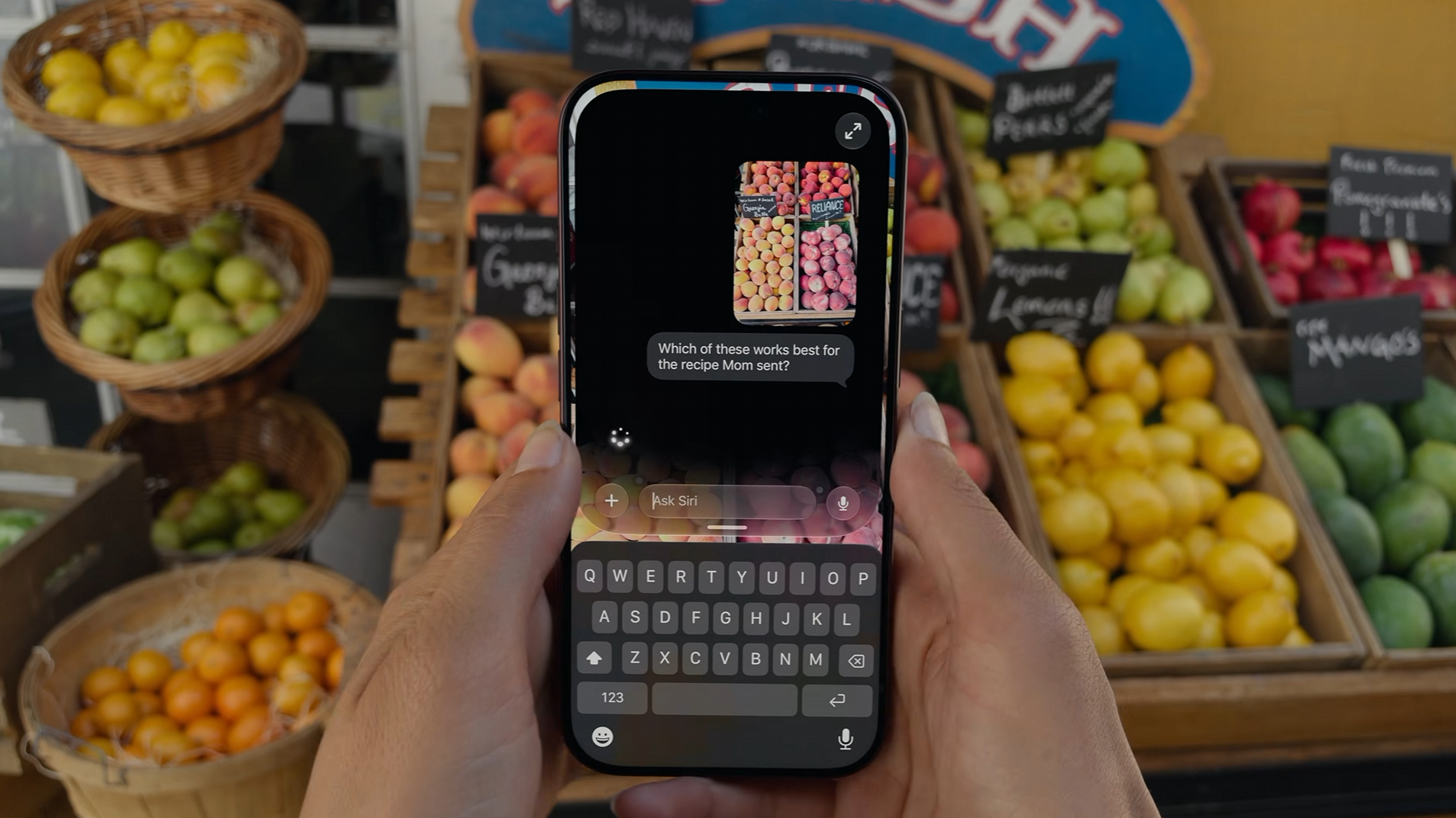 Screenshot from Apple's September 2026 event
