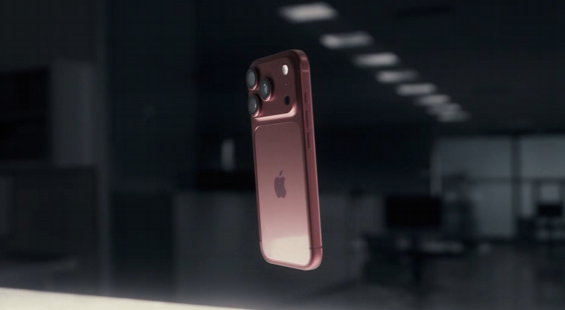 Screenshot from Apple's September 2026 event