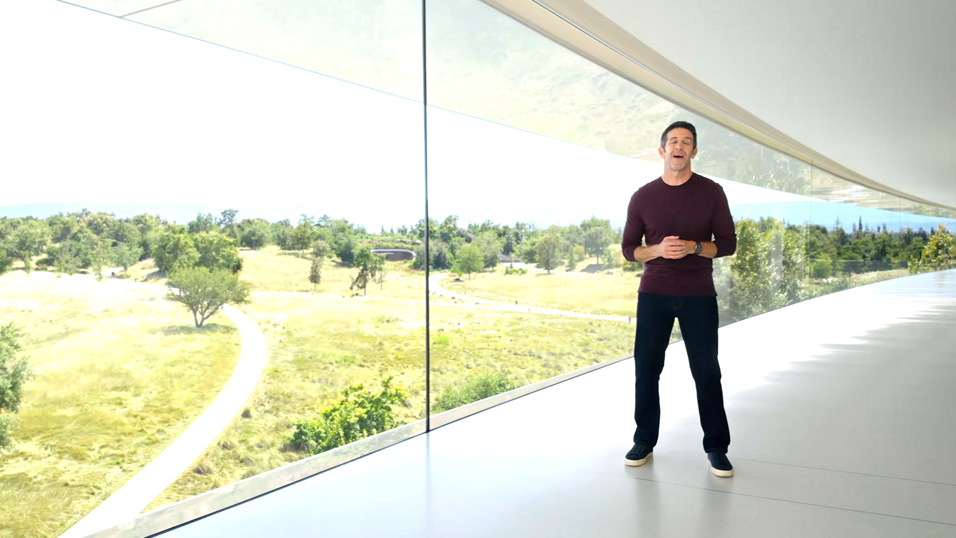 Screenshot from Apple's September 2026 event