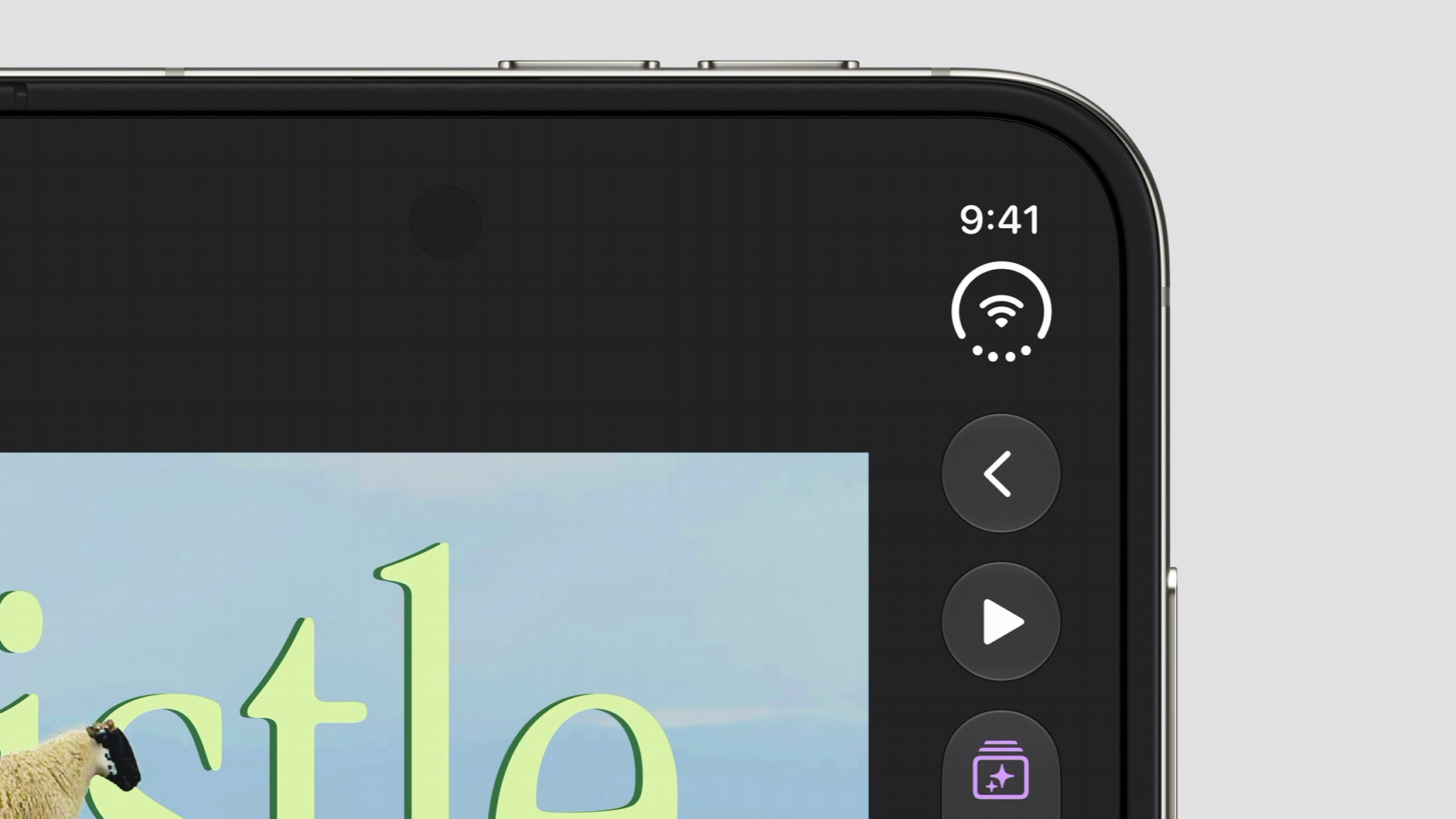 Screenshot from Apple's September 2026 event