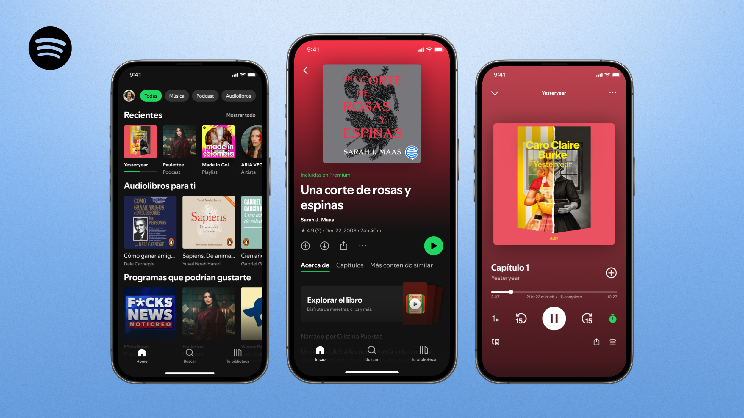 Spotify to offer audiobooks in 180 markets and 120 languages — but what about a music-only UI?